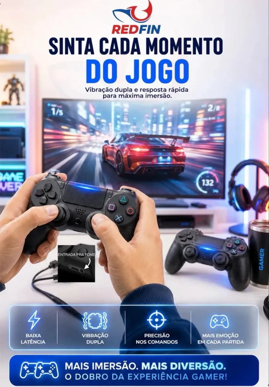 Controle PS4/PC - Foto 4