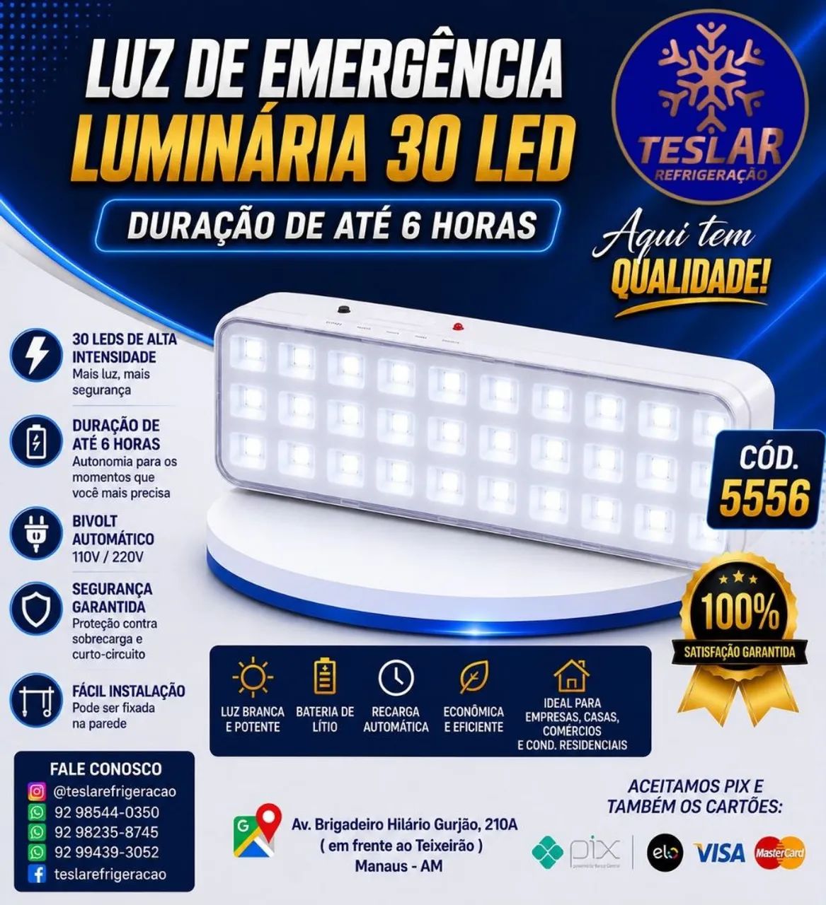 Luminária Led