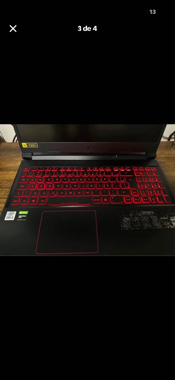 Acer Nitro 5 / 10° Geração  - Foto 3