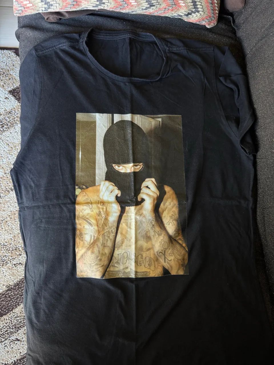 Camiseta Justin Bieber - tamanho M