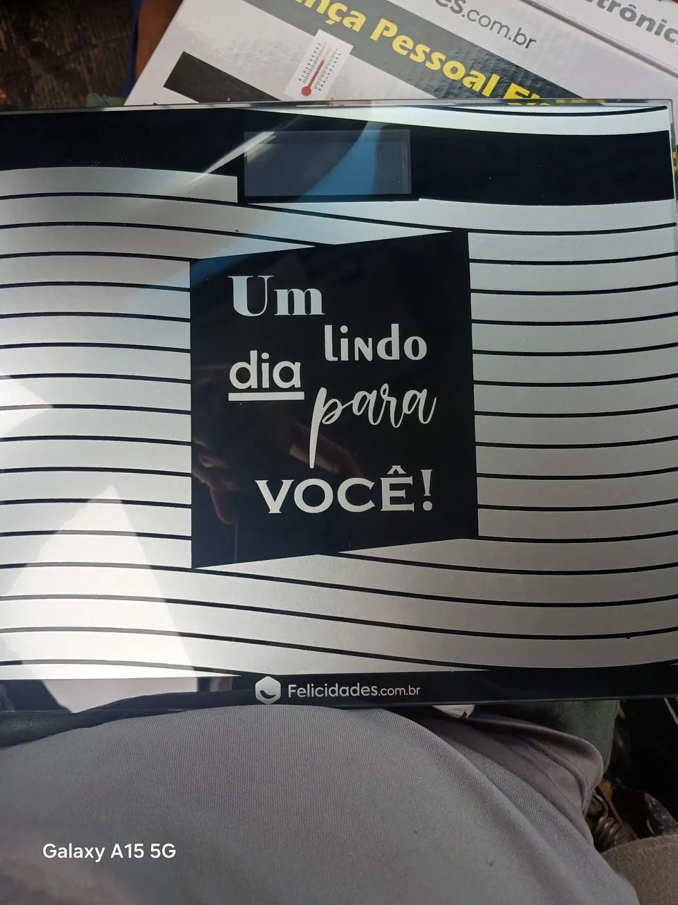 Balança pessoal eletrônica até 150 kg - Foto 2