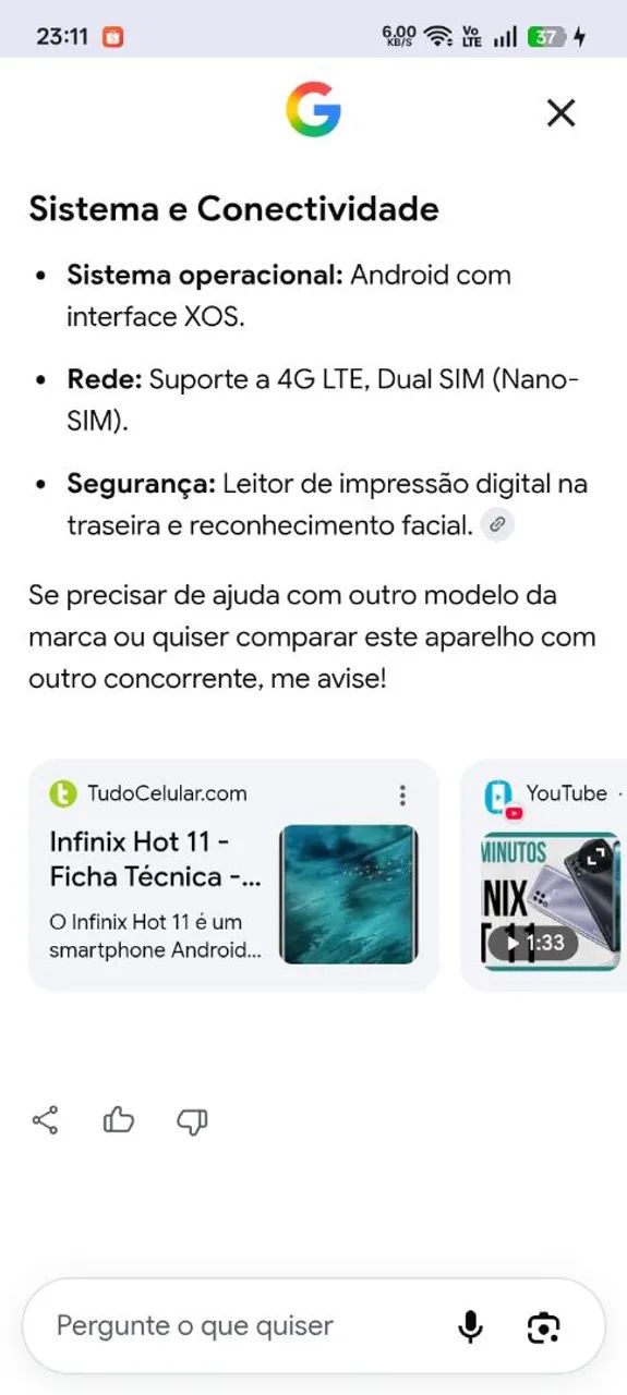 Celular Infinix Hot 11 - Foto 4