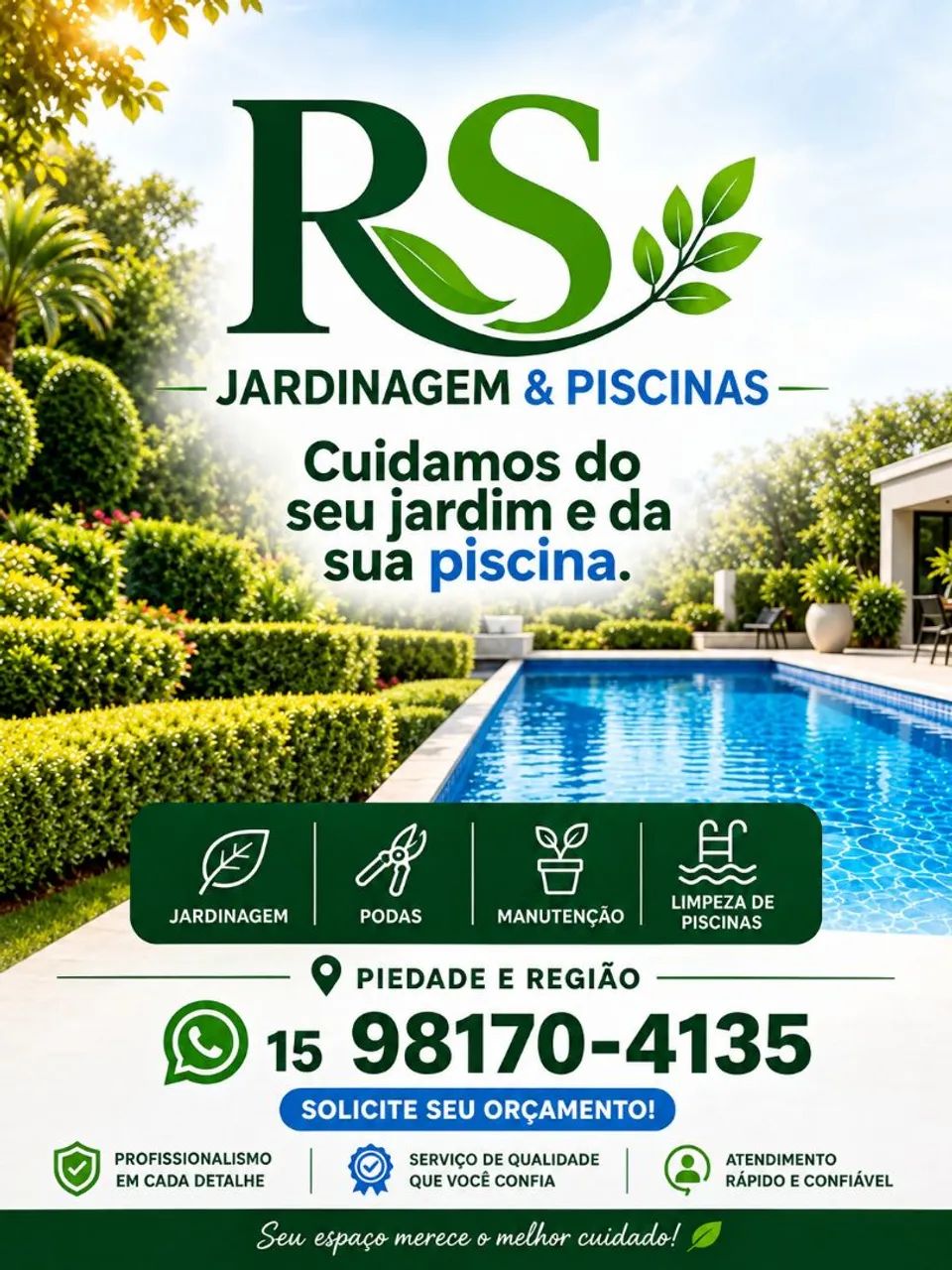 Limpeza de piscina e jardinagem em geral  - Foto 2