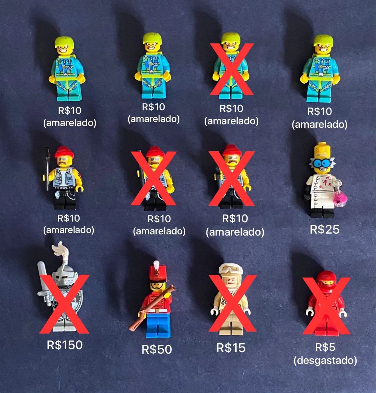 LEGO Minifigures (Minifiguras) Variadas