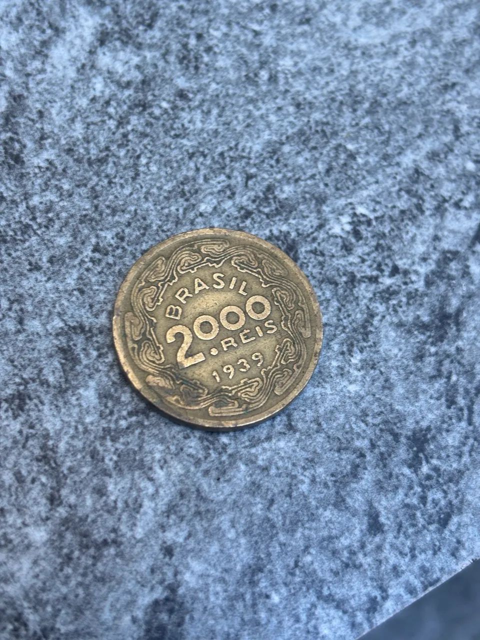 Moeda antiga 2000 reis 1939