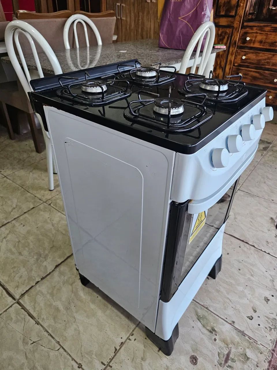 Fogão usado funcionando perfeitamente  - Foto 4