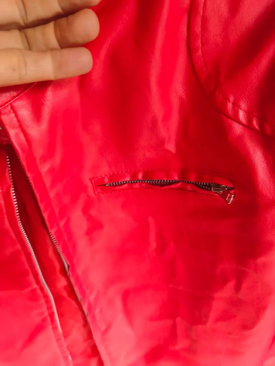 Jaqueta PU masculina  - Foto 4