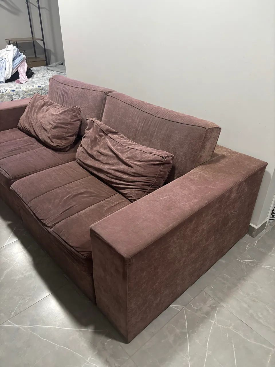 Sofá 3 lugares em bom estado  - Foto 5