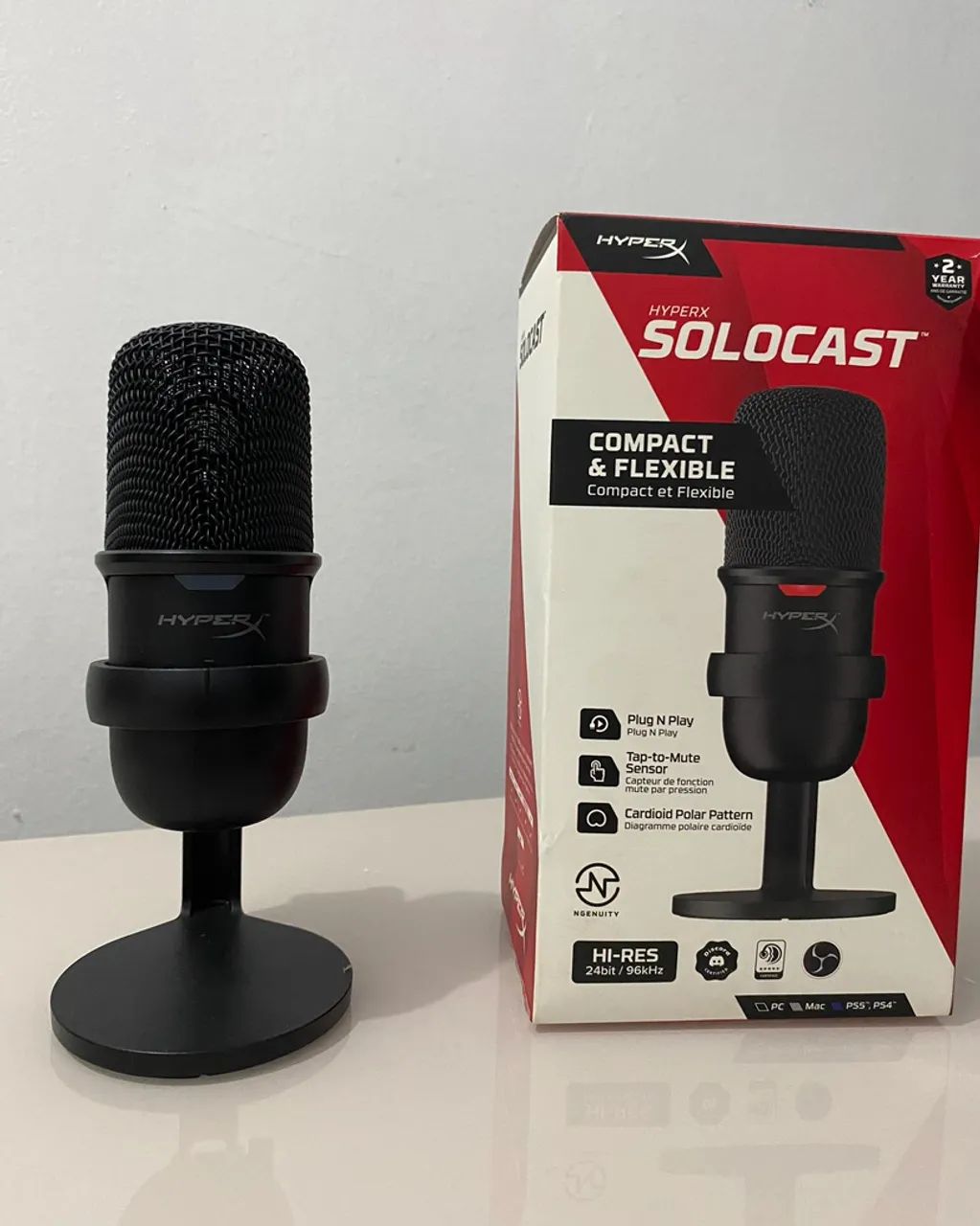 Microfone HyperX Solocast