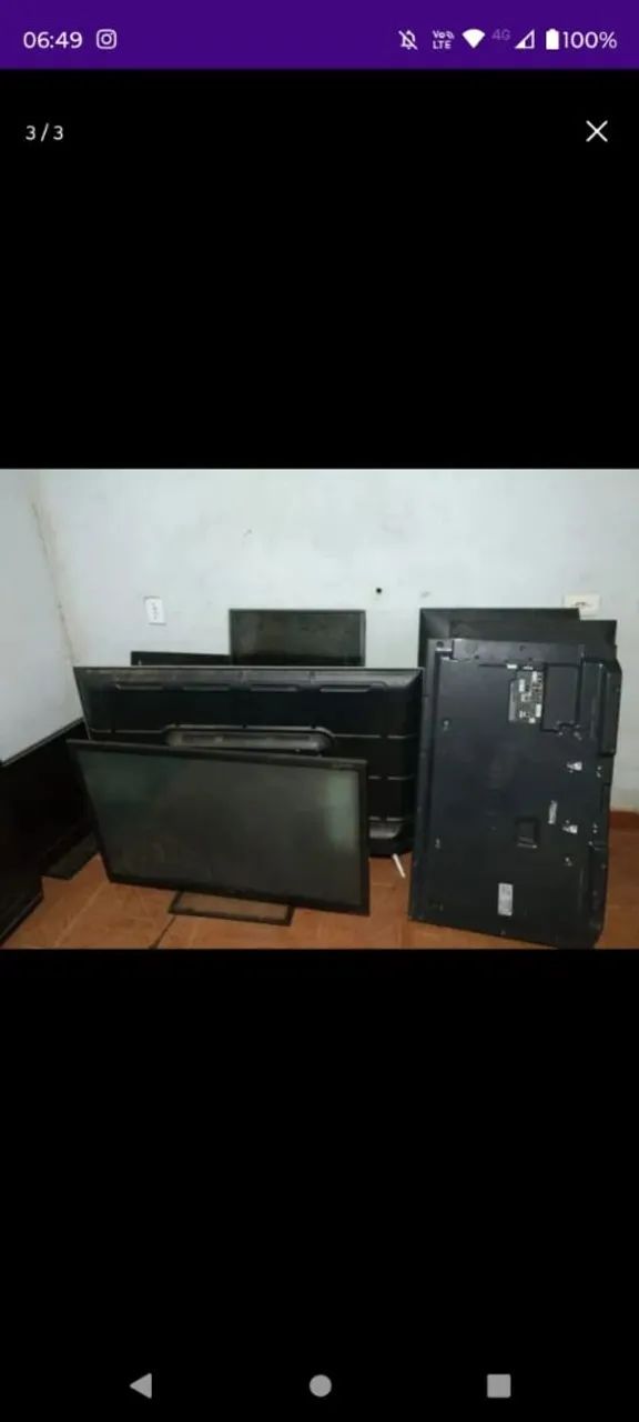Tv retirada de peças  - Foto 2