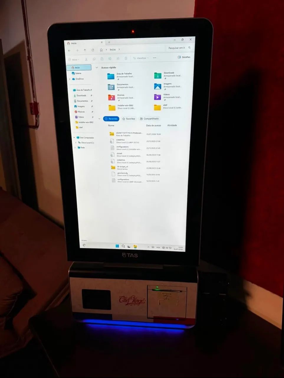 Mini Totem TAS 15,8? Touch Screen - Alto Desempenho para Autoatendimento - Foto 3