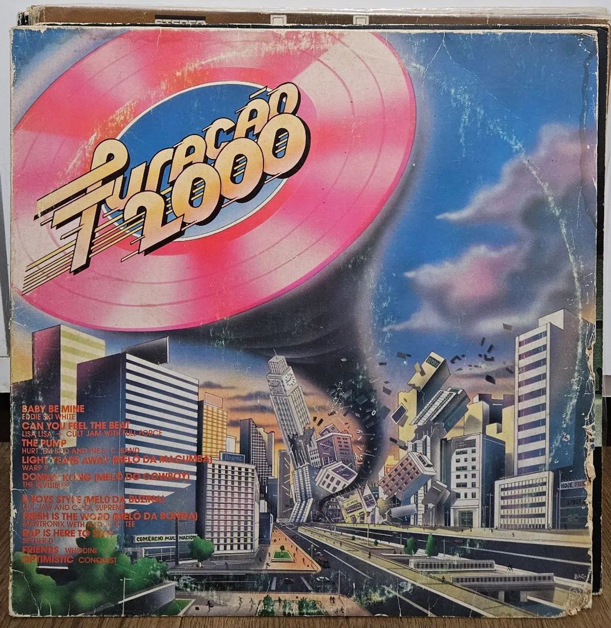Lp Disco de Vinil - Furacão 2000 - 1986