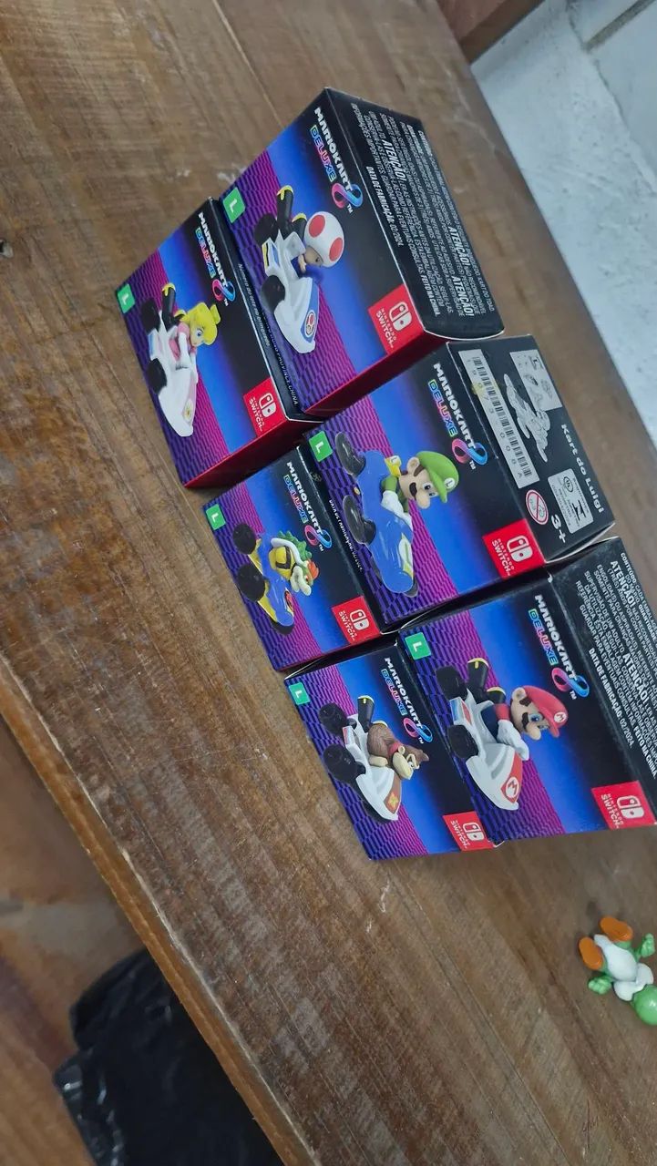 Coleção Mario kart mc Donald's 