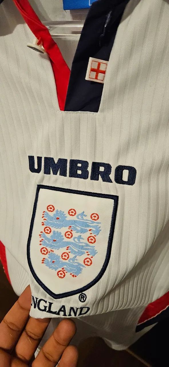 CAMISA INGLATERRA 96 - Foto 4