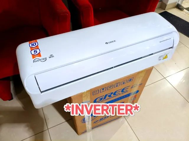 Ar Split Gree Inverter 9.000 BTUs + Novo + Nota + 1 Ano Garantia + Cartão 12x*!!!