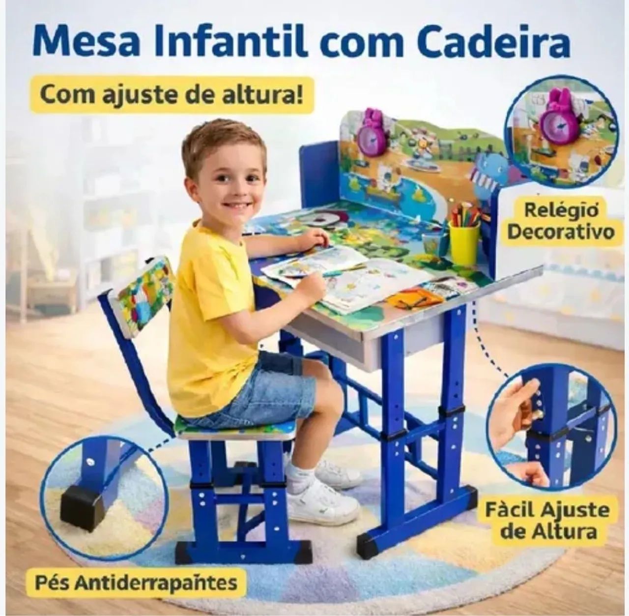 Mesa e cadeira infantil  - Foto 3