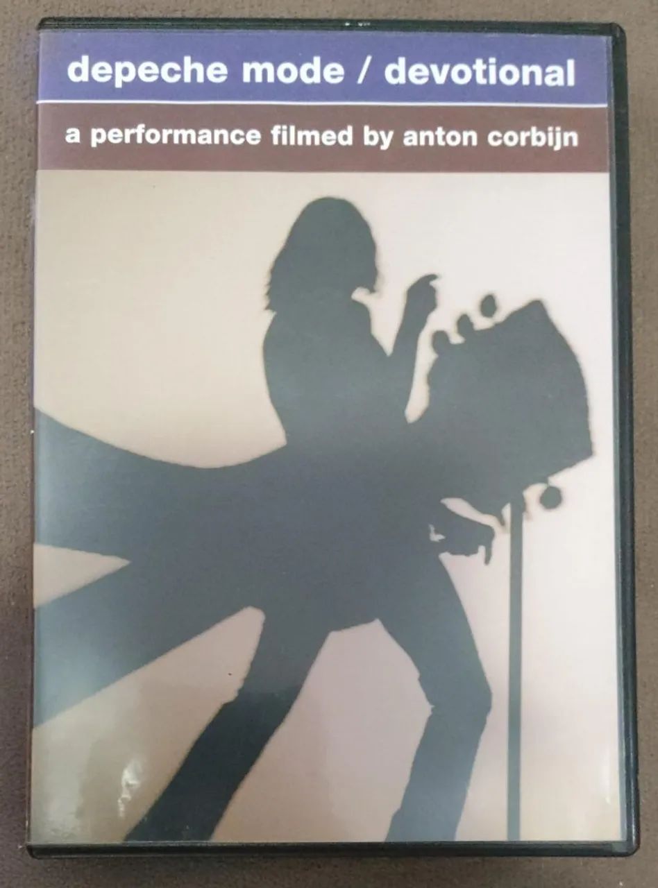 DVD 'Depeche Mode - Devotional' (A Performance Filmed By Anton Corbijn) DUPLO.