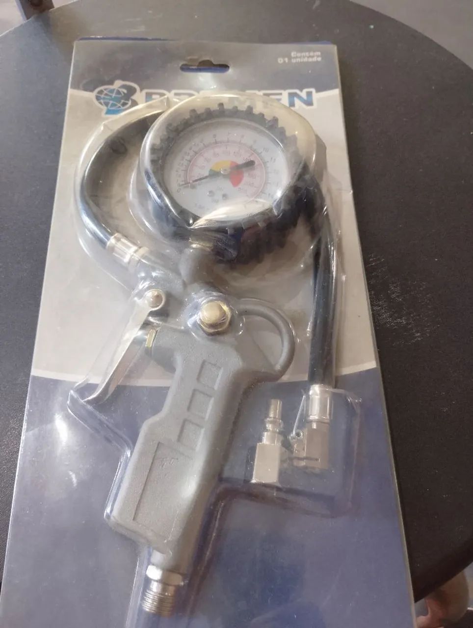 Calibrador analógico com bico aro 22 PSI cabo POL - Foto 3