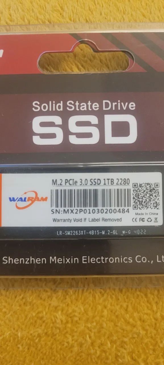 Disco sólido Walram Nvme SSD M.2 PCIe 3.0 1TB 2280 - Foto 3