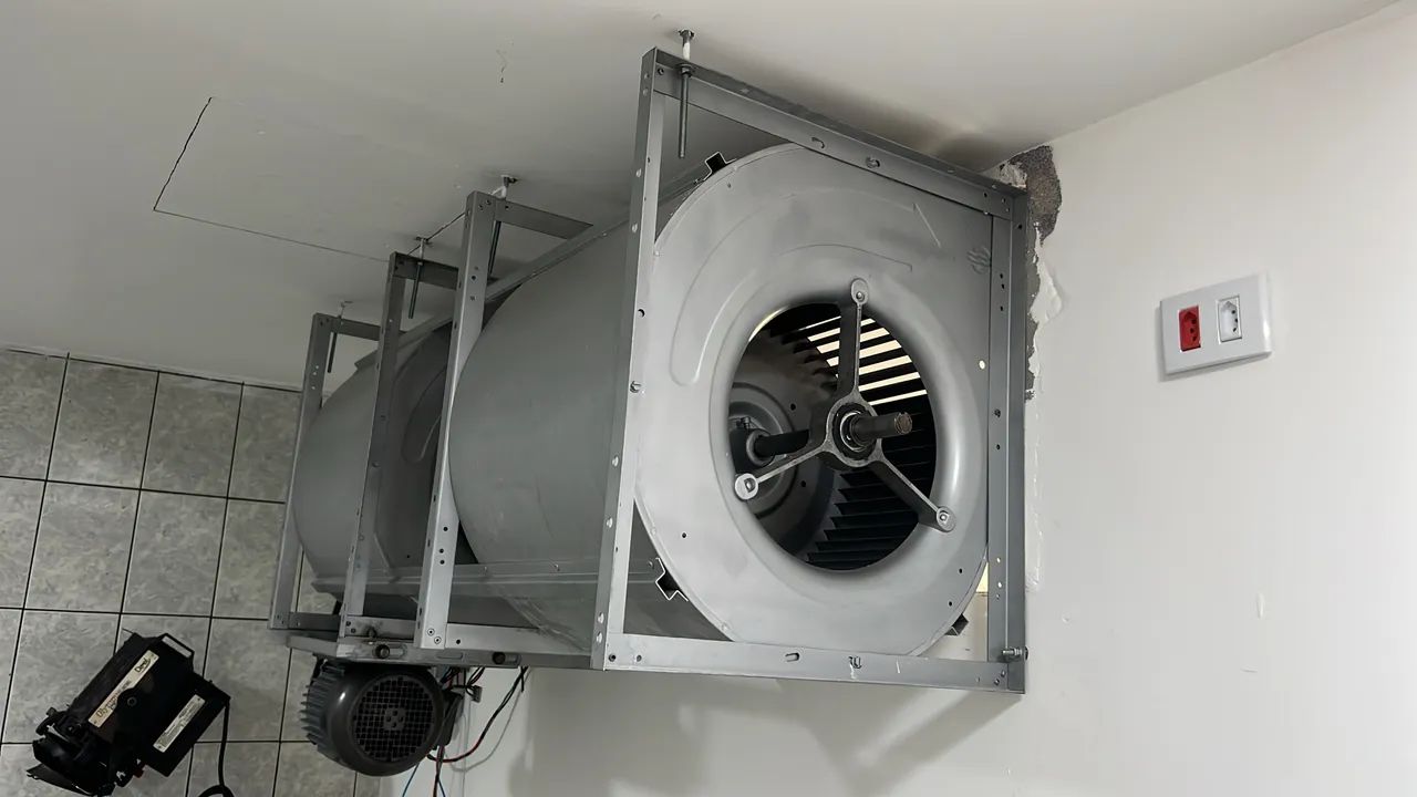 Exaustor Centrifugo Duplo