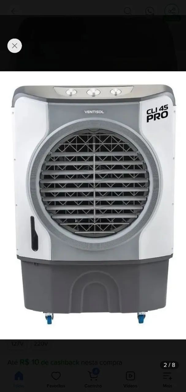Climatizador ventisol 45l 