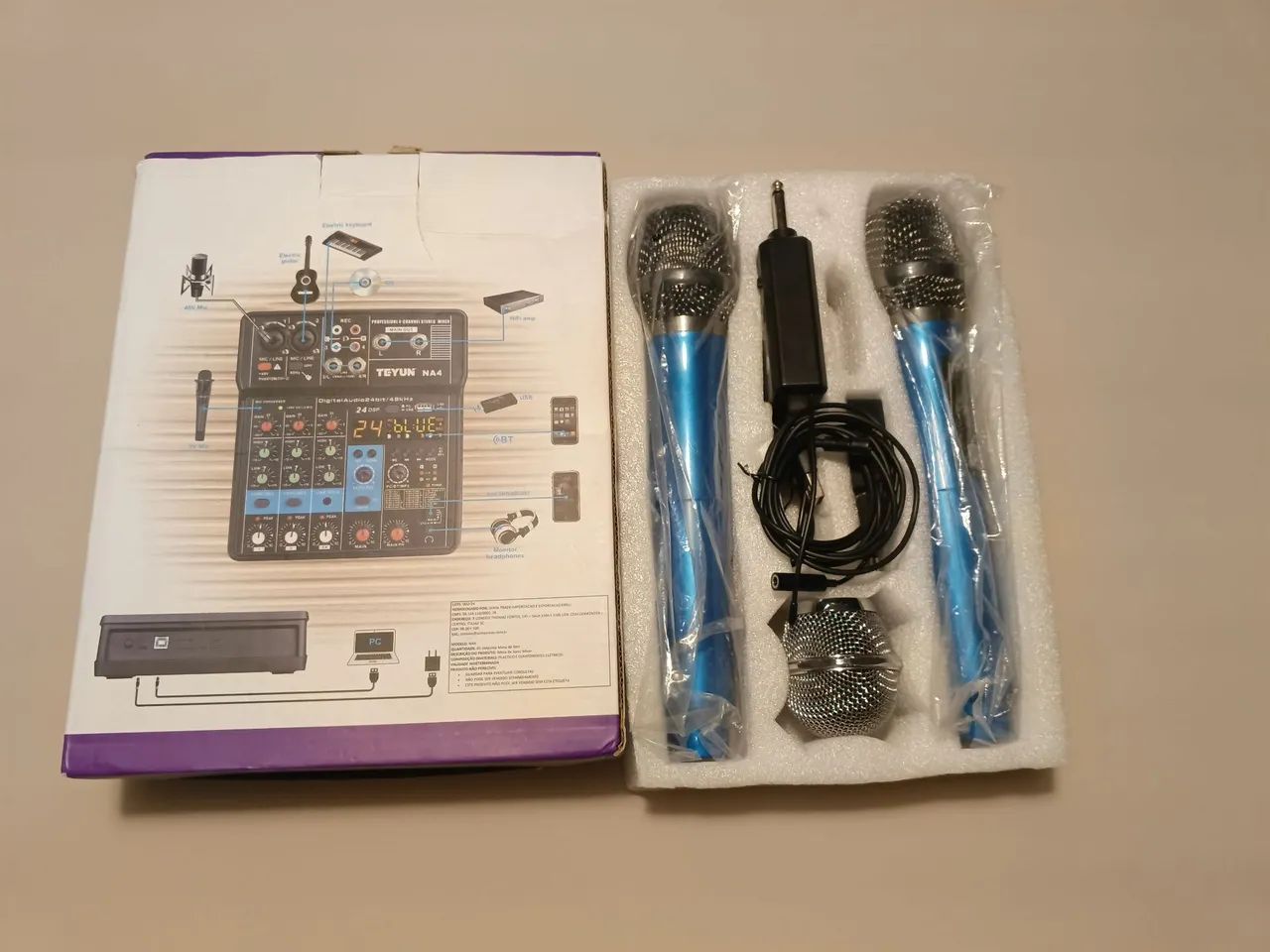 Microfone profissional sem fio - Foto 3