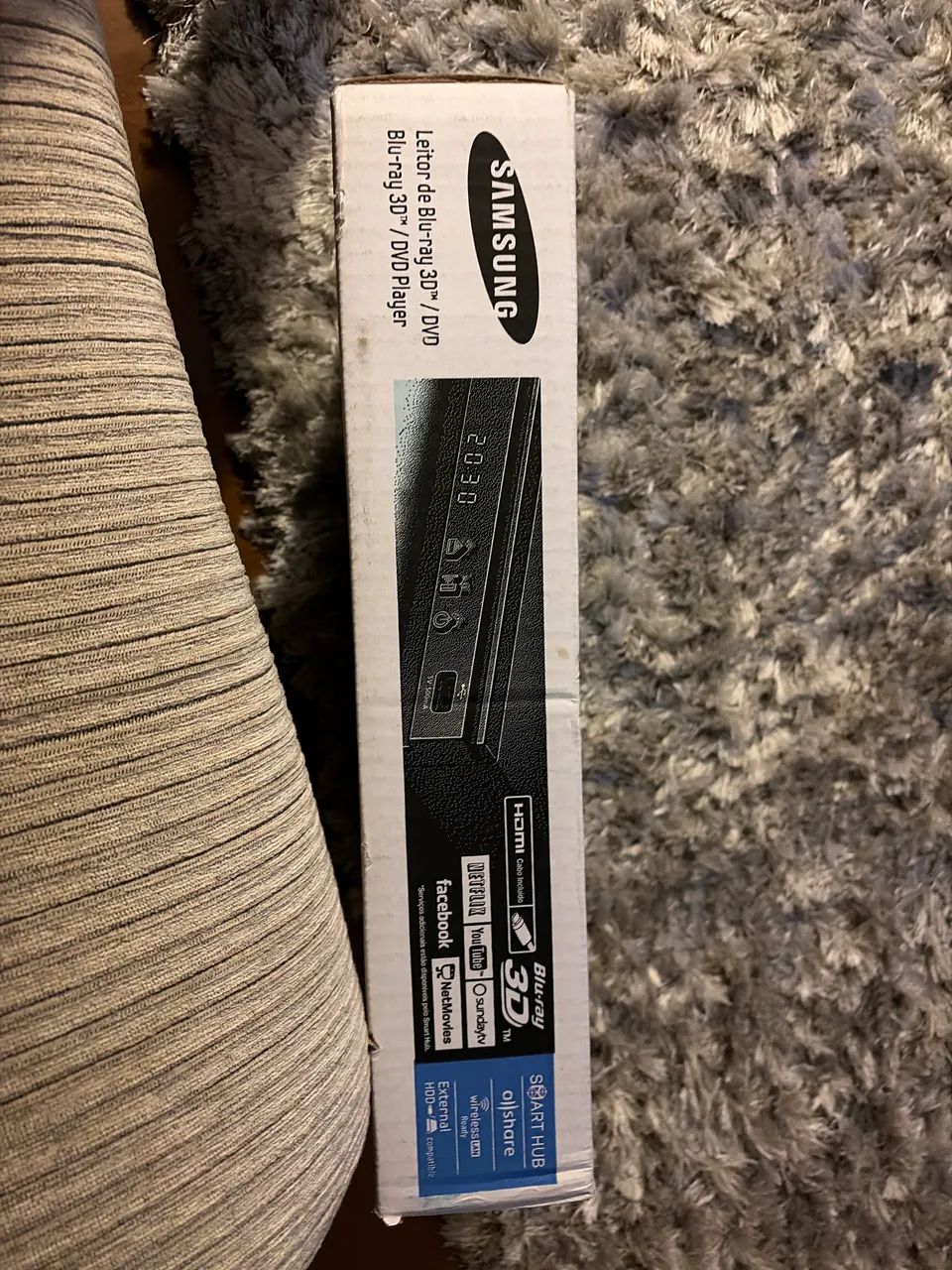 Samsung BD-E5500 - Blu-ray Player 3D Lacrado  - Foto 3