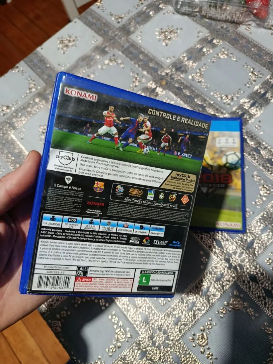 Pro Evolution Soccer 2018 e 2017 Midia Física  - Foto 4