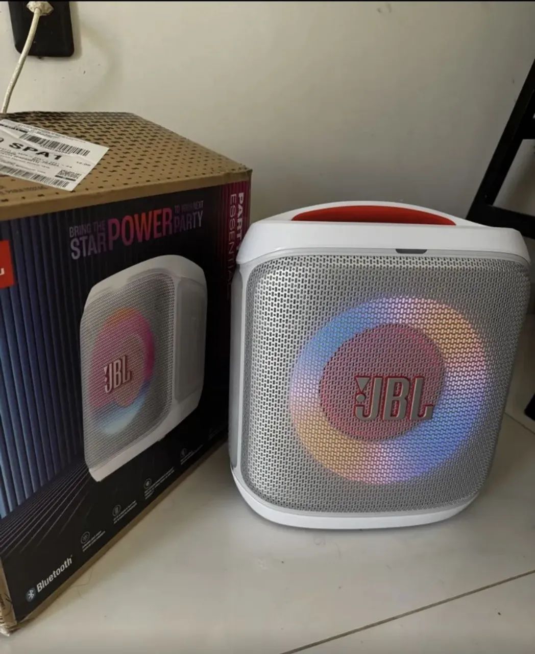 JBL ENCORE Essential Branca Lacrado caixa de som