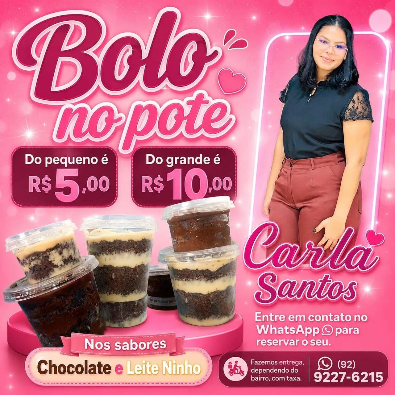 Bolo no Pote 