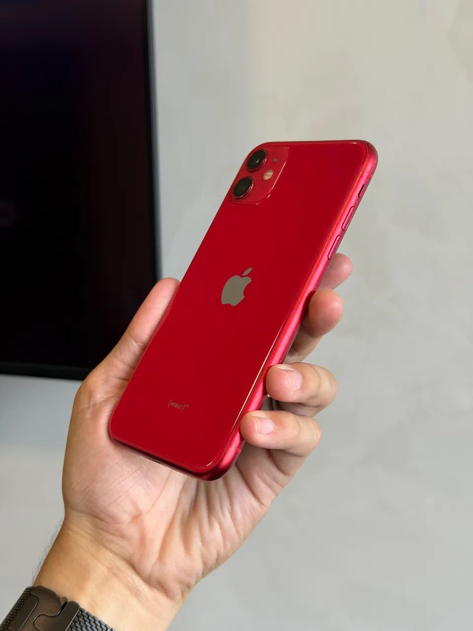 iPhone 11 128 Vermelho Excelente Garantia  - Foto 4