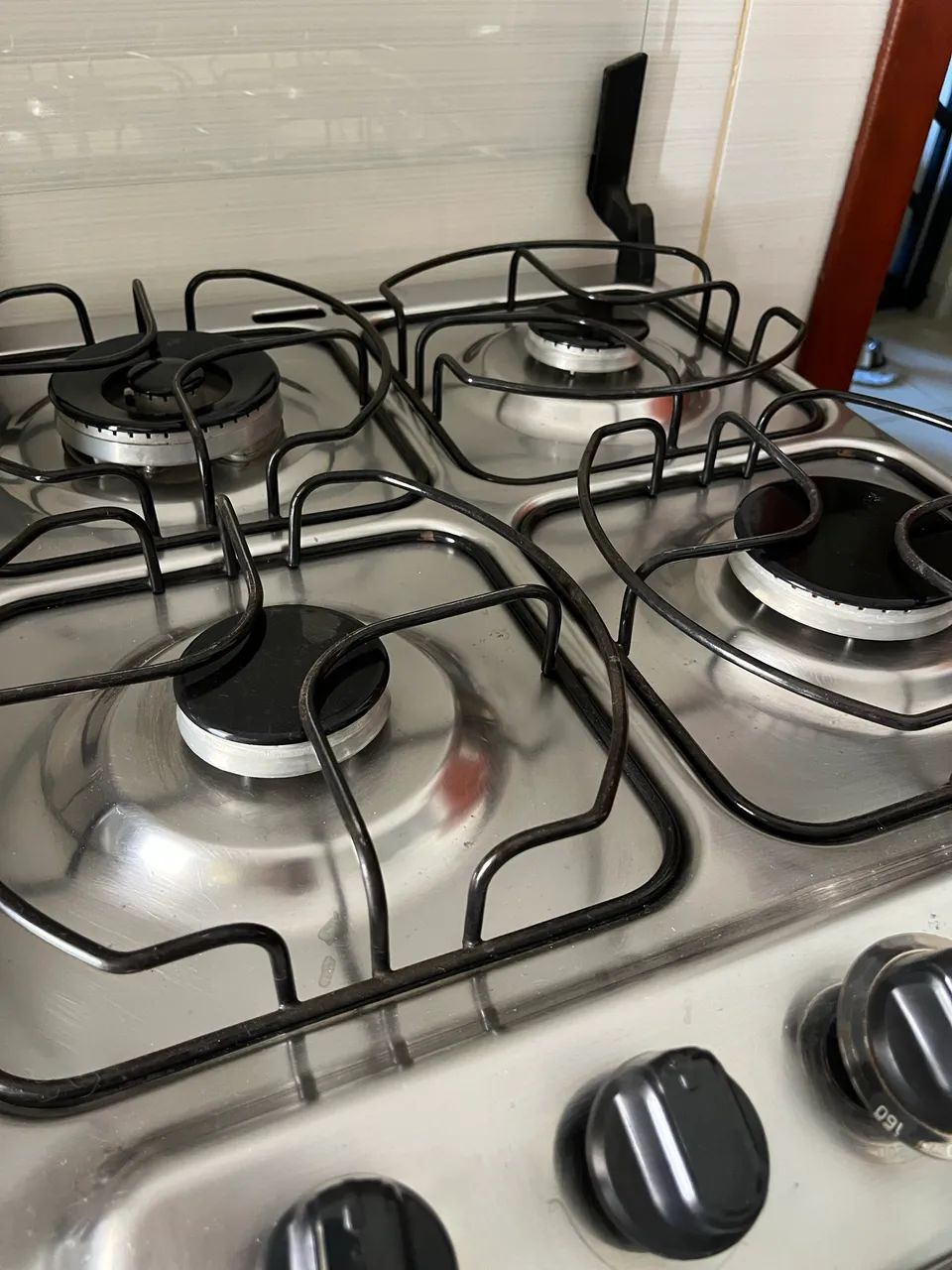 Fogão Brastemp 4 Bocas com Relógio e Timer Eletrônico  - Foto 3