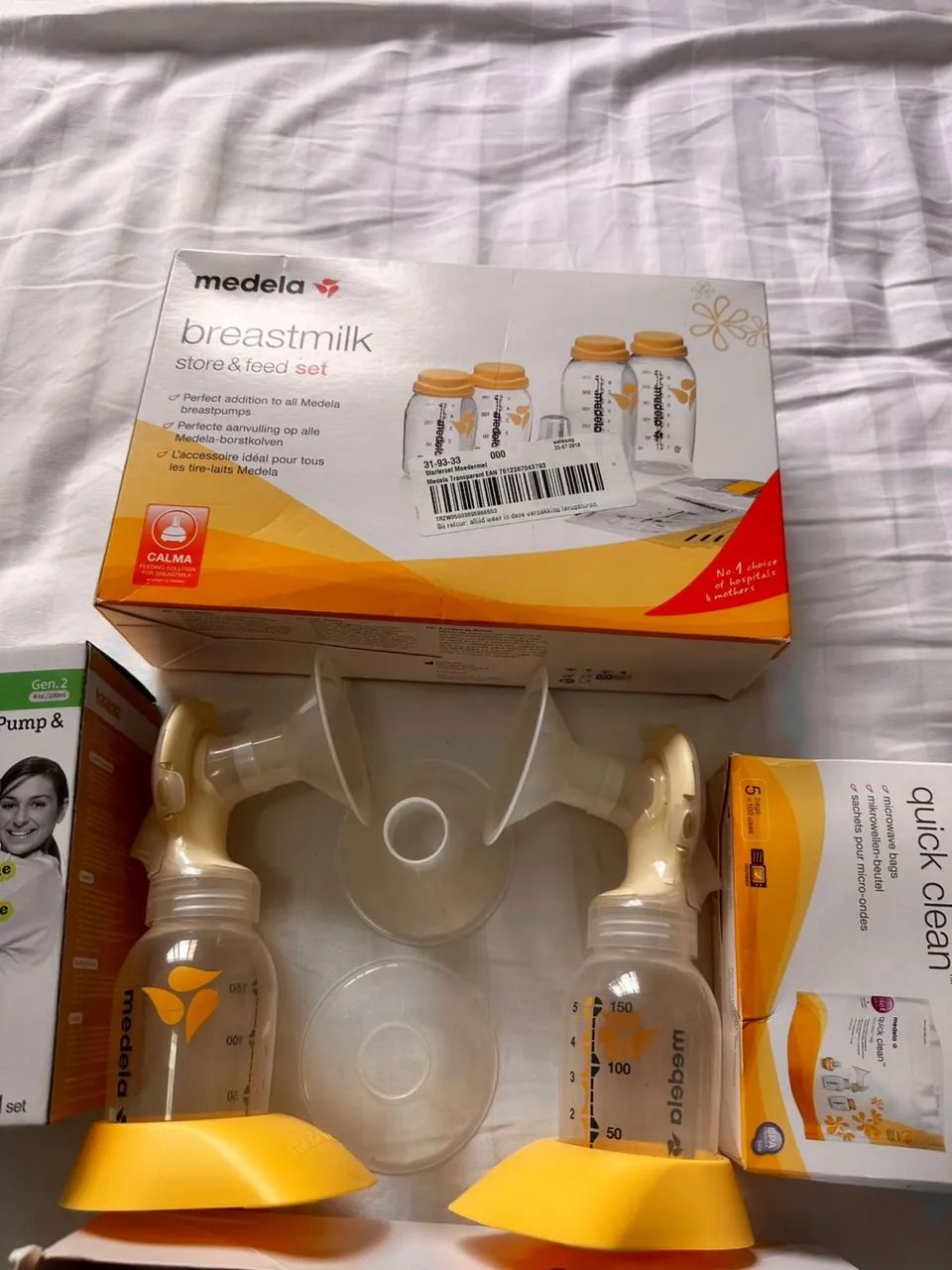 Vendo Kit Bomba Extratora Medela Dupla - Foto 4