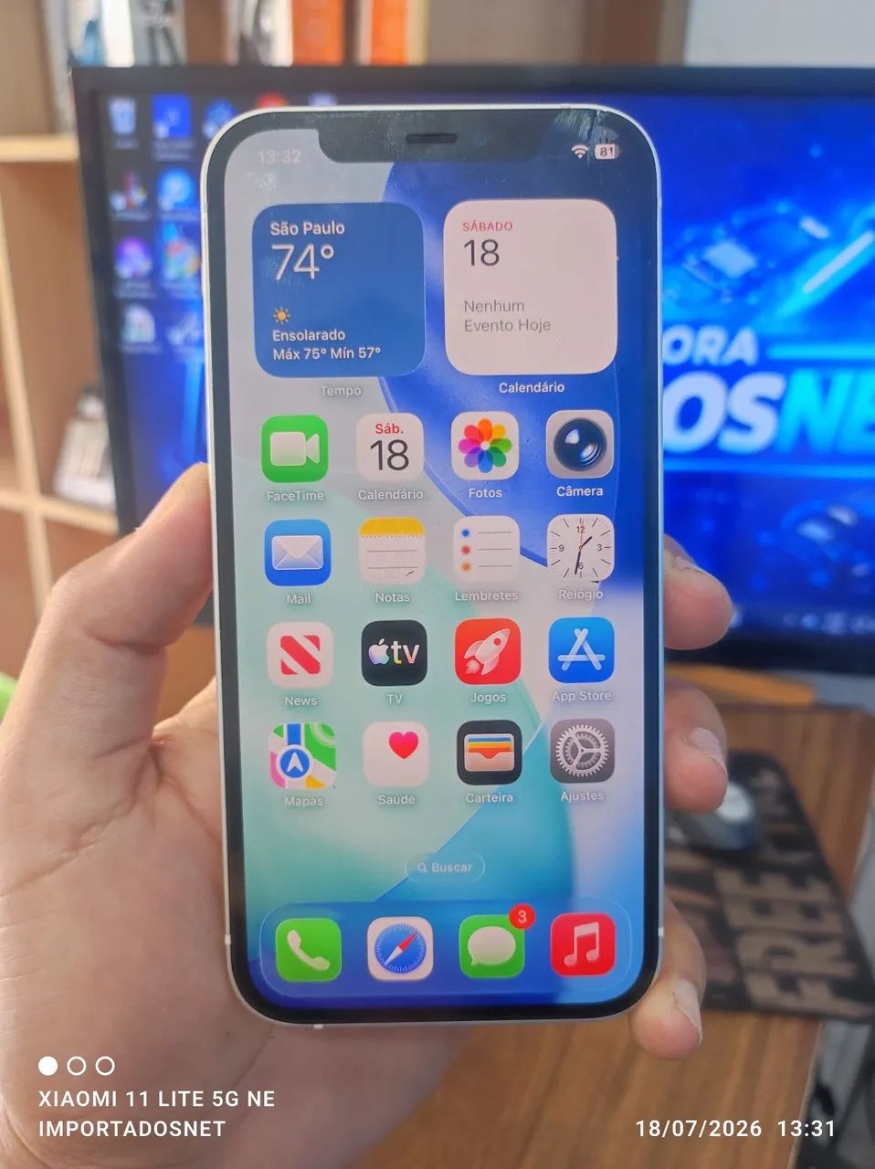 iPhone 12 pro 128g - Celulares e Smartphones - Paço do Lumiar