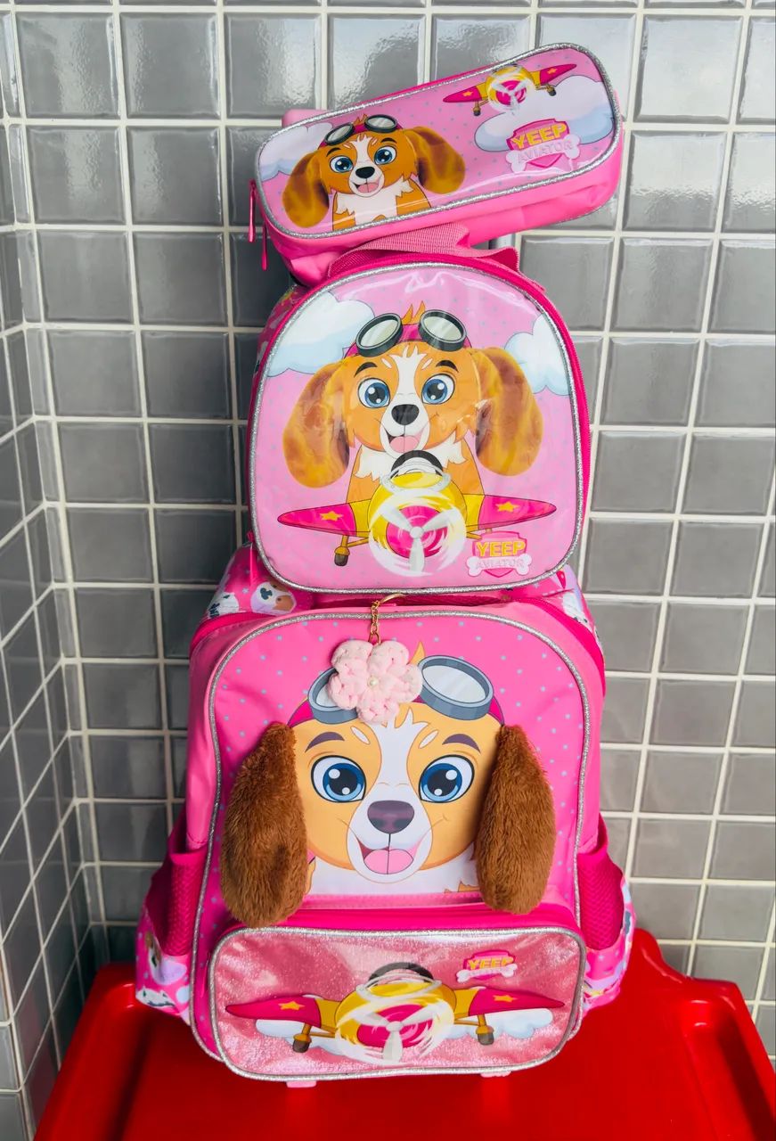 Kit de bolsa escolar infantil 