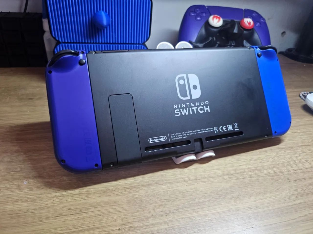 Nintendo Switch V1 desbloqueado + 128GB + Acessórios  - Foto 4