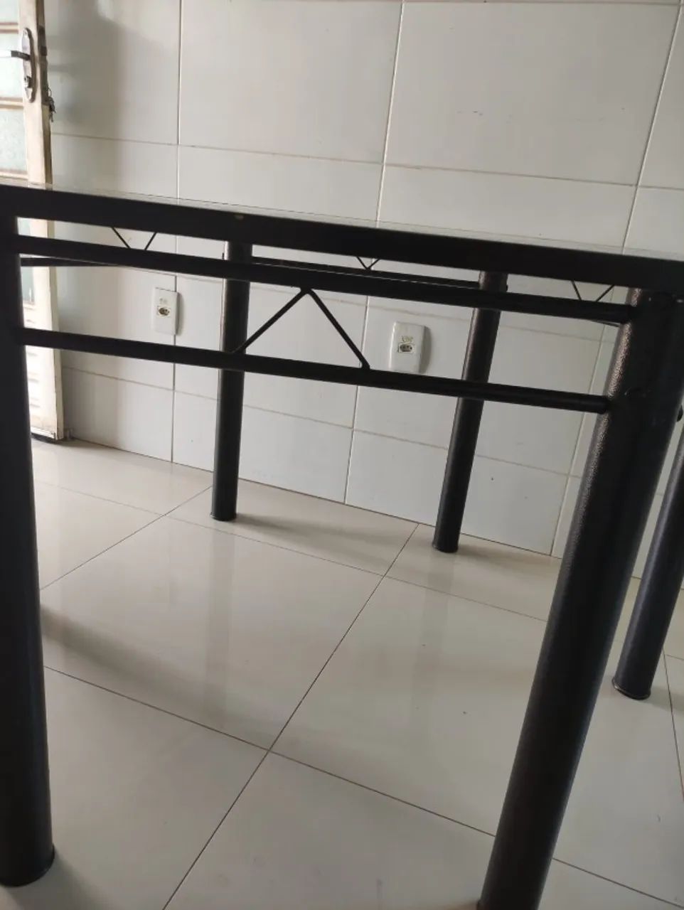 Mesa sextavada em ardósia  - Foto 2