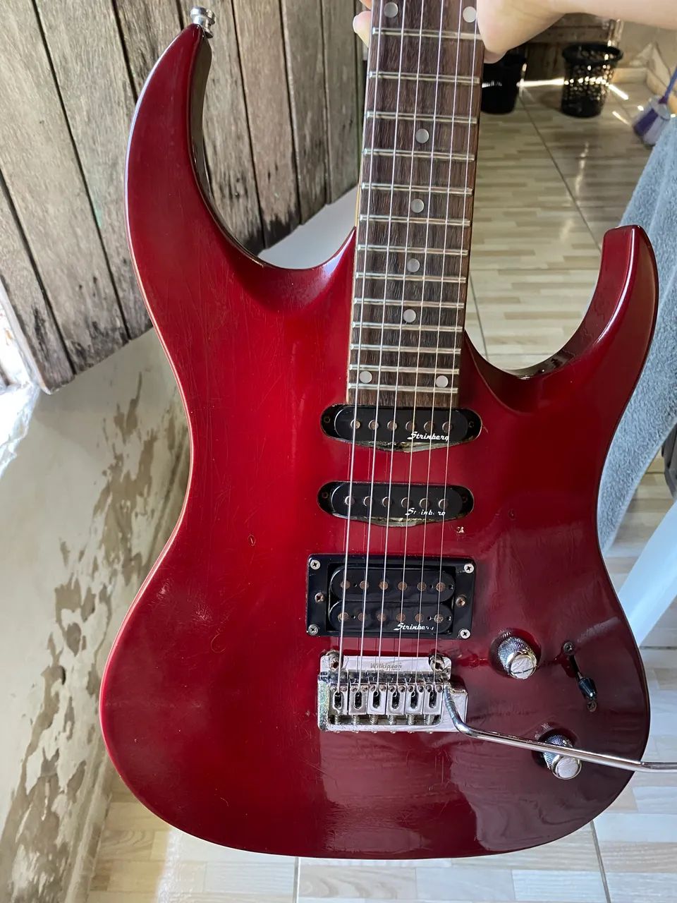 GUITARRA SUPERSTRATO STRINBERG DAS ANTIGAS COM UPGRADES - Foto 3