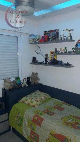 Oportunidade apartamento mobiliado de 122 m² e 4 dormitórios no splendor garden jardim das - Foto 16