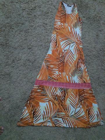 Vestido longo de malha P