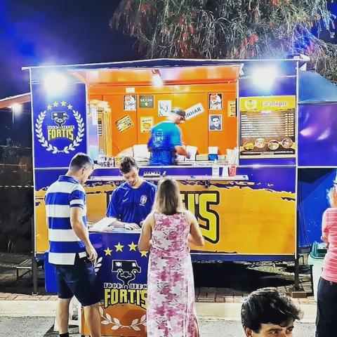 Trailer food truck