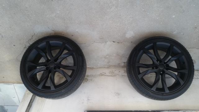 Rodas 17 com pneus novos furacao 4 furos novas !!! - Foto 5