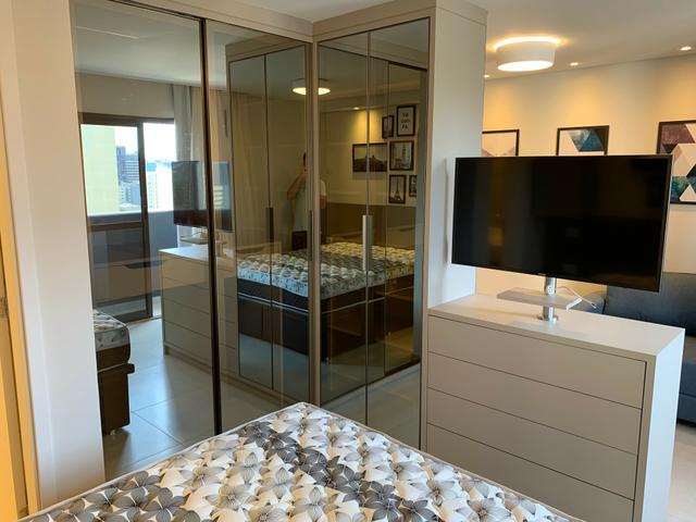 Apartamento Studio Totalmente Mobiliado no The Five East Batel - Direto com o Proprietário - Foto 5