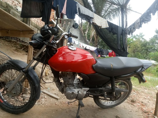 MOTO HONDA FAN 125   SUCATINHA TOP  