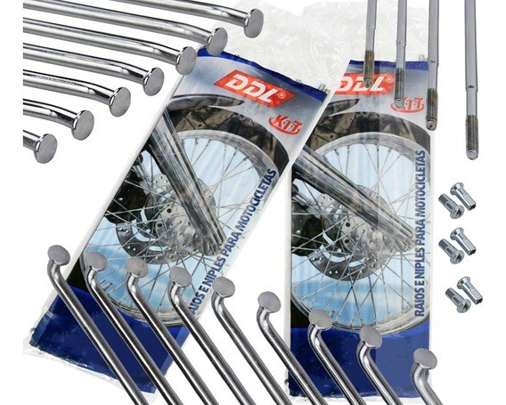 Raio Xre 300 Dianteiro Ddl 4mm Cromado Honda. (Entrega gratis) - Foto 5