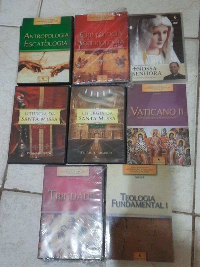 8 Dvds religiosos Paulo Ricardo, excelente