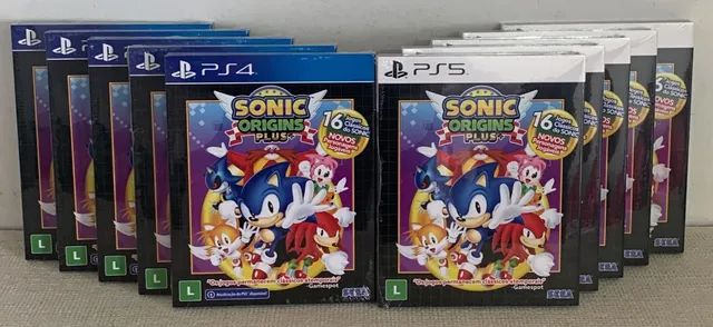 Sonic Origins Plus para PS4 e PS5