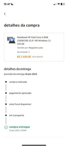 Vendo notebook HP Intel core i3 8G 