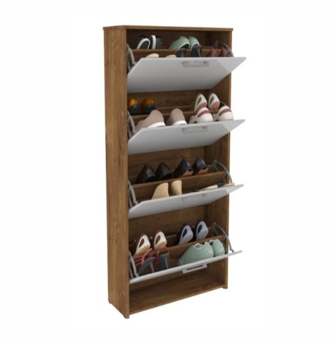 Sapateira Anne 4 gavetas basculantes - Promoção -Temos Crediario