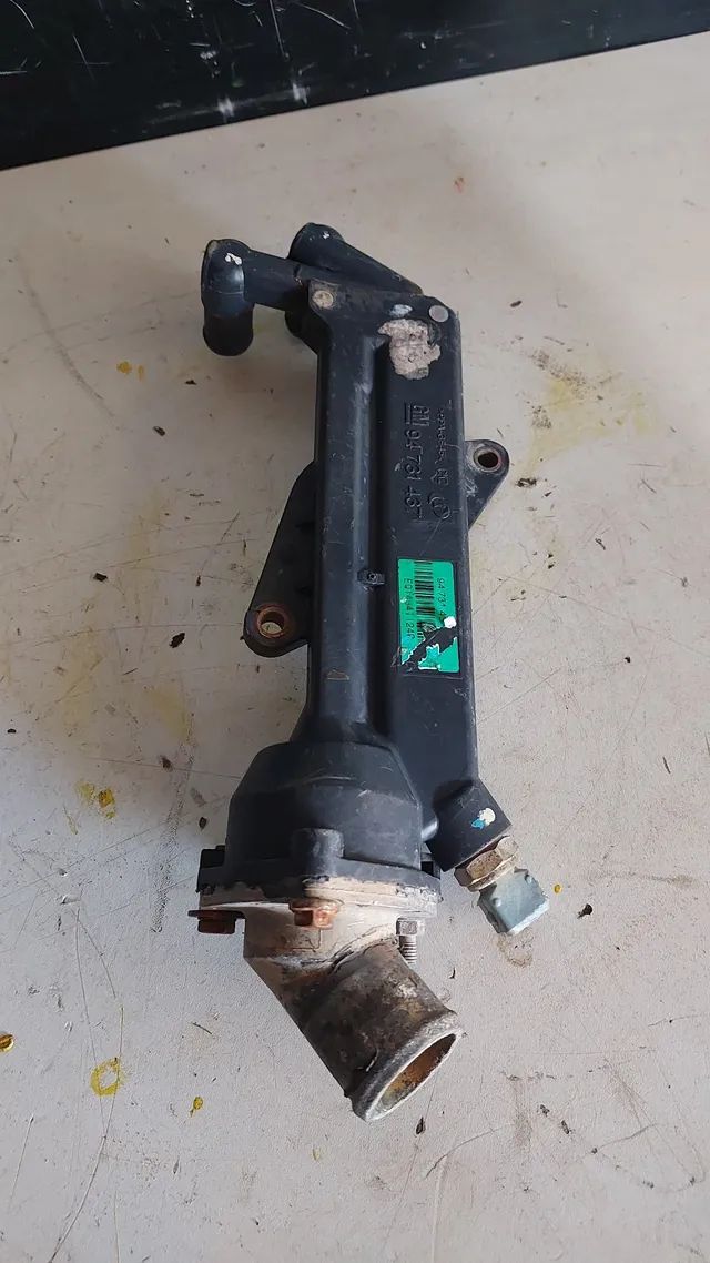 Carcaça Cavalete Da Válvula Termostática Da S10 2.4 Nova Cód: * - Foto 3